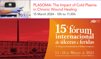 Invitation seminar PLASOMA: The Impact of Cold Plasma in Chronic Wound Healing. 15 March 2024 Portugal